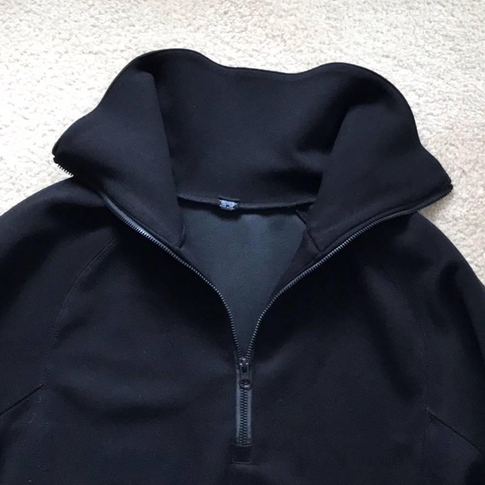 Oversized quarter zip